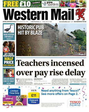 Cover of Western Mail