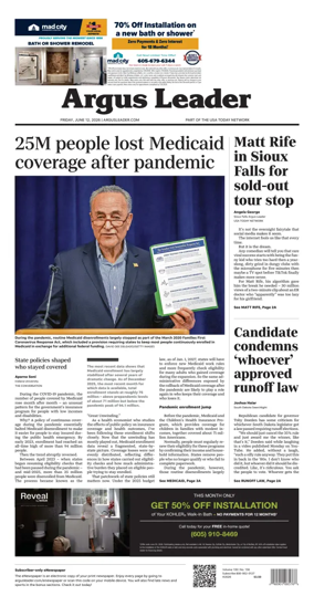 Cover of Argus Leader