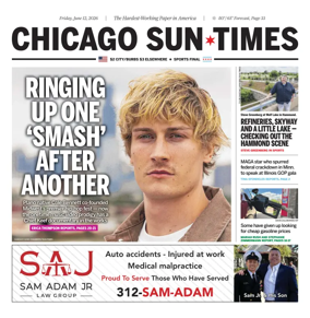 Cover of Chicago Sun-Times