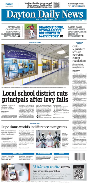 Cover of Dayton Daily News