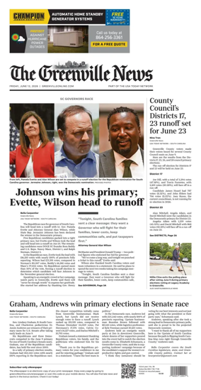 Cover of The Greenville News