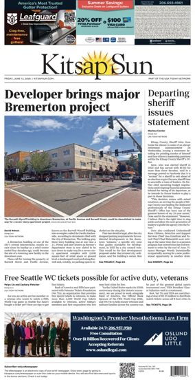 Cover of Kitsap Sun