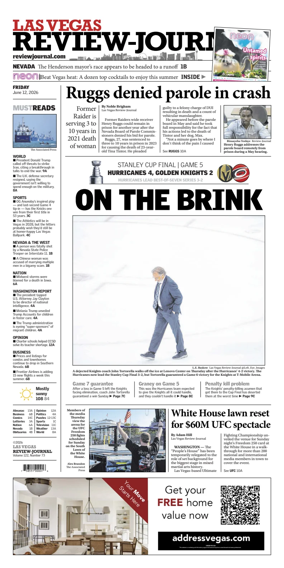 Cover of Las Vegas Review-Journal