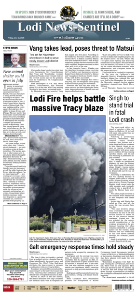 Cover of Lodi News-Sentinel