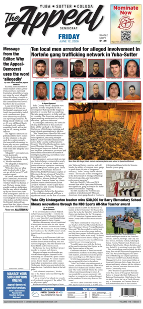 Cover of Marysville Appeal-Democrat