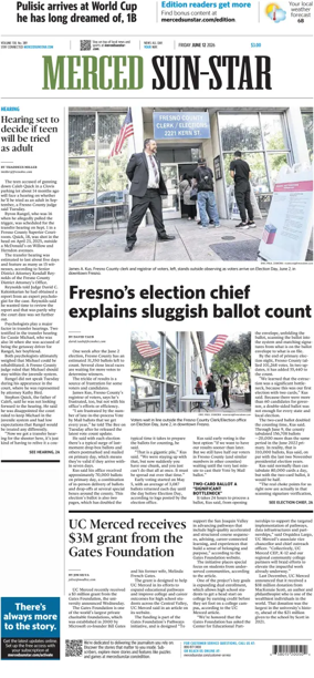 Cover of Merced Sun-Star
