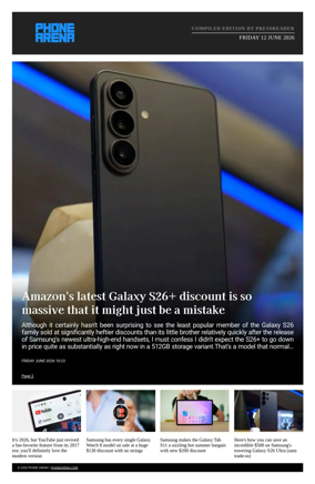 Cover of Phone Arena - Compiled Edition