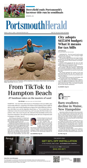 Cover of Portsmouth Herald