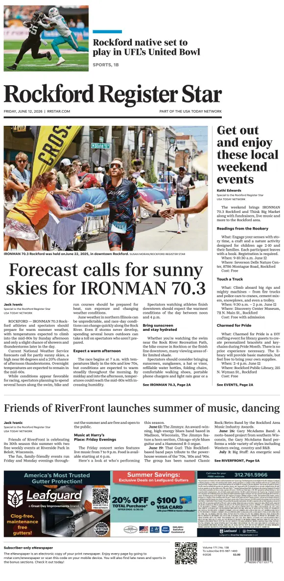 Cover of Rockford Register Star