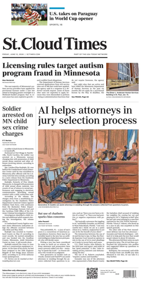 Cover of St. Cloud Times