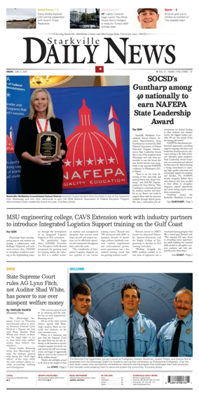 Cover of Starkville Daily News