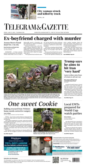 Cover of Telegram & Gazette