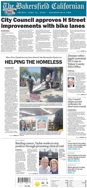 Cover of The Bakersfield Californian