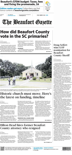 Cover of The Beaufort Gazette