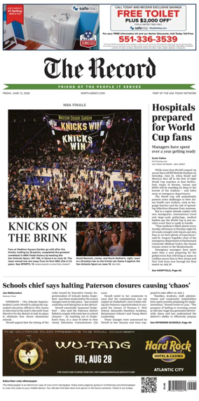 Cover of The Bergen Record