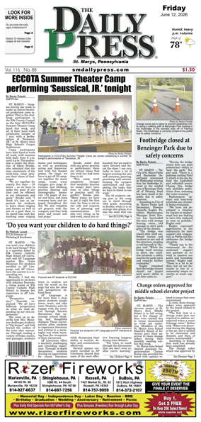 Cover of The Daily Press