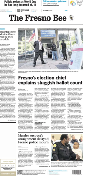 Cover of The Fresno Bee