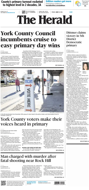 Cover of The Herald (Rock Hill)