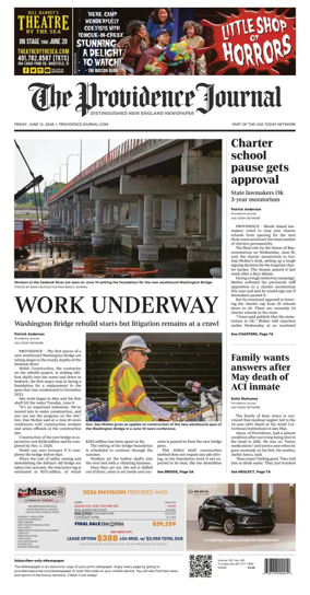 Cover of The Providence Journal