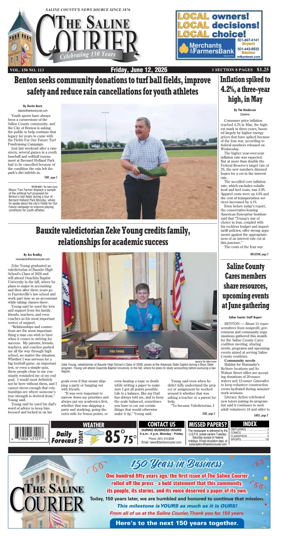 Cover of The Saline Courier