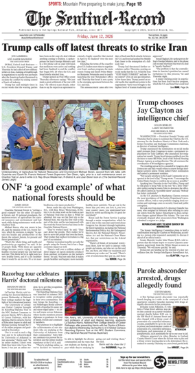 Cover of The Sentinel-Record