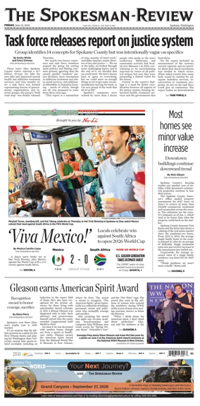 Cover of The Spokesman-Review (Spokane)