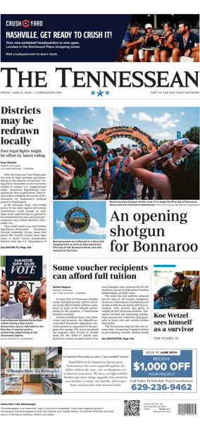 Cover of The Tennessean