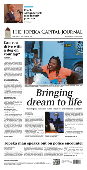 Cover of The Topeka Capital-Journal