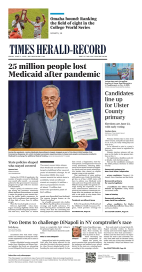 Cover of Times Herald-Record