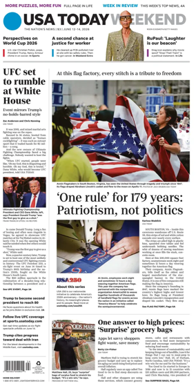 Cover of USA TODAY US Edition