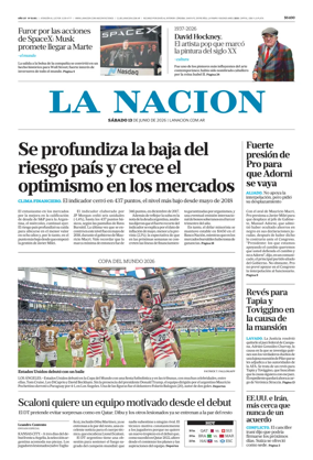 Cover of La Nacion