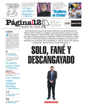 Cover of Pagina 12