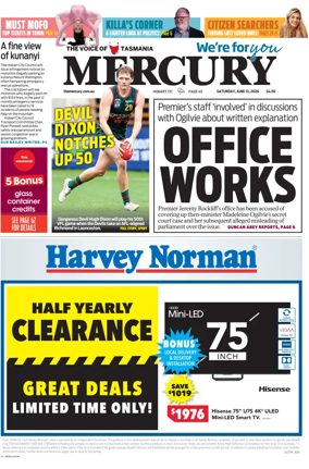 Cover of Mercury (Hobart)
