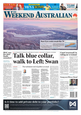 Cover of The Australian