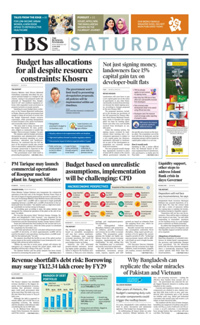 Cover of The Business Standard