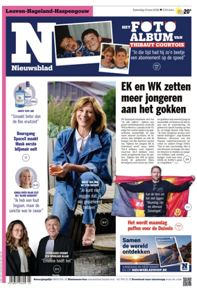 Cover of Het Nieuwsblad