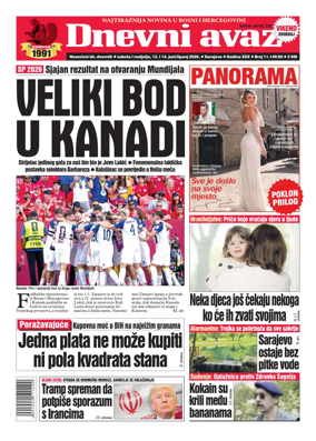Cover of Dnevni avaz
