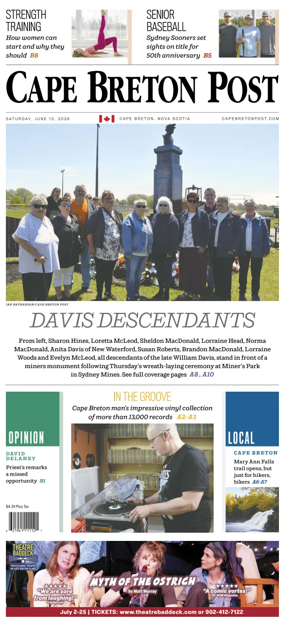 Cover of Cape Breton Post