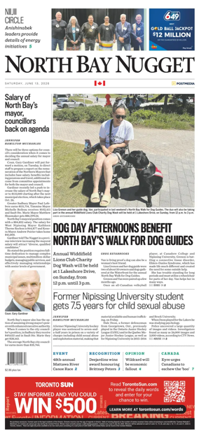 Cover of North Bay Nugget