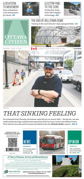 Cover of Ottawa Citizen