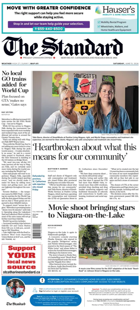 Cover of The Standard (St. Catharines)