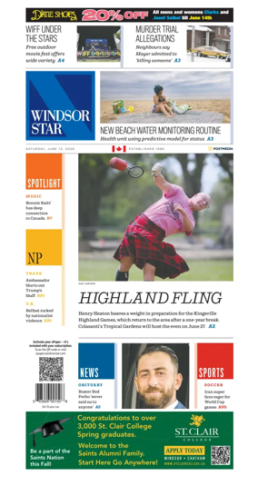 Cover of Windsor Star