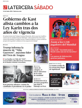 Cover of La Tercera