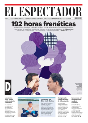 Cover of El Espectador