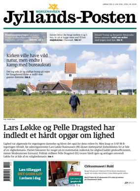 Cover of Jyllands-Posten