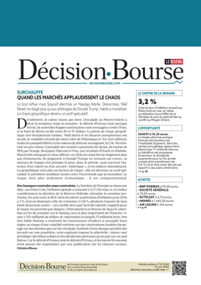 Cover of Decision Bourse