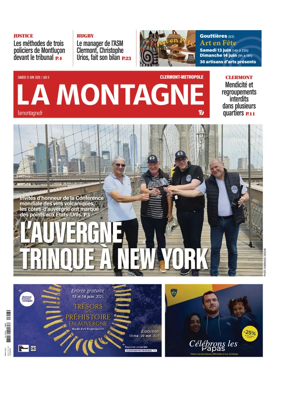 Cover of La Montagne (Clermont-Metropole)