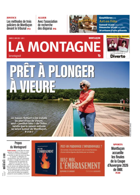 Cover of La Montagne (Montlucon)