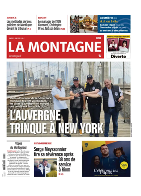 Cover of La Montagne (Riom)