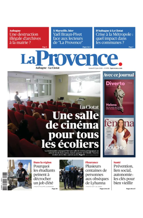 Cover of La Provence Aubagne-La Ciotat
